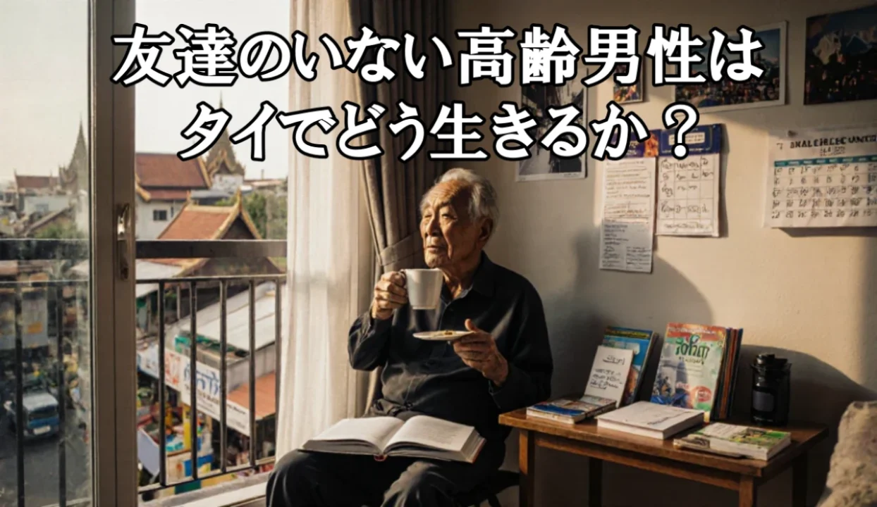 友達のいない高齢男性はタイでどう生きるか