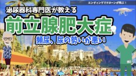 高齢者の大多数が経験する「前立腺肥大」そしてタイ行う「水蒸気療法」という最新の治療法