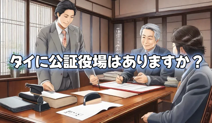 タイの公証役場に関するQ&A