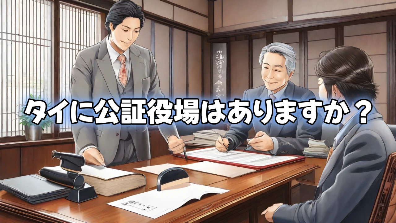 タイの公証役場に関するQ&A
