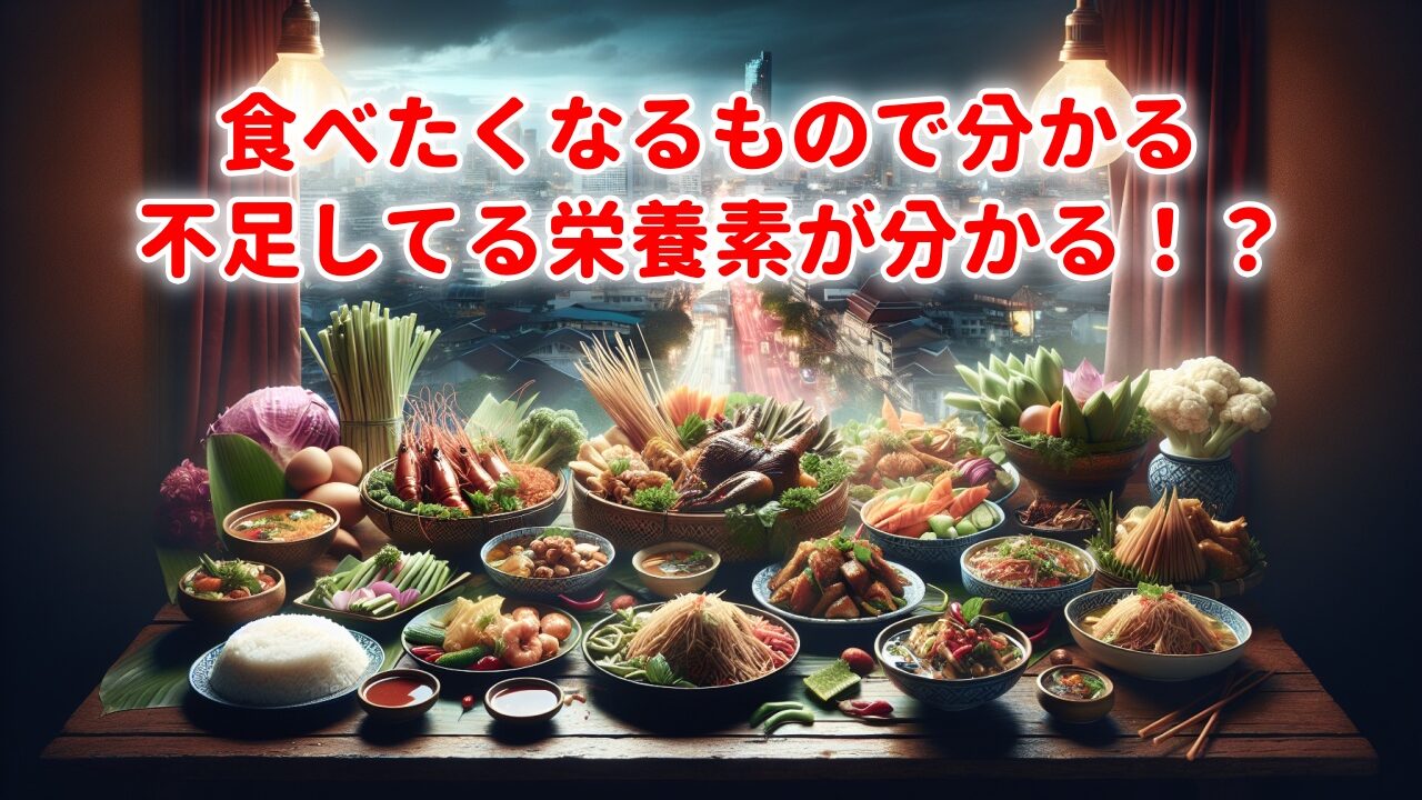 食べたくなるもので分かる不足してる栄養素が分かる！？