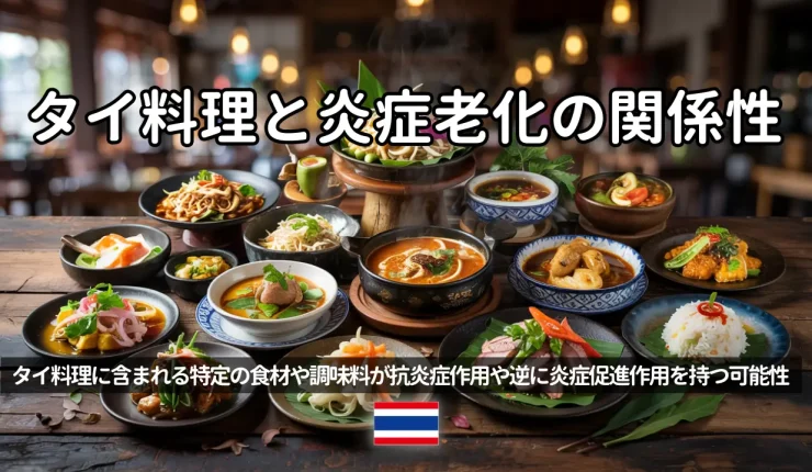タイ料理と炎症老化の関係性、最新研究から